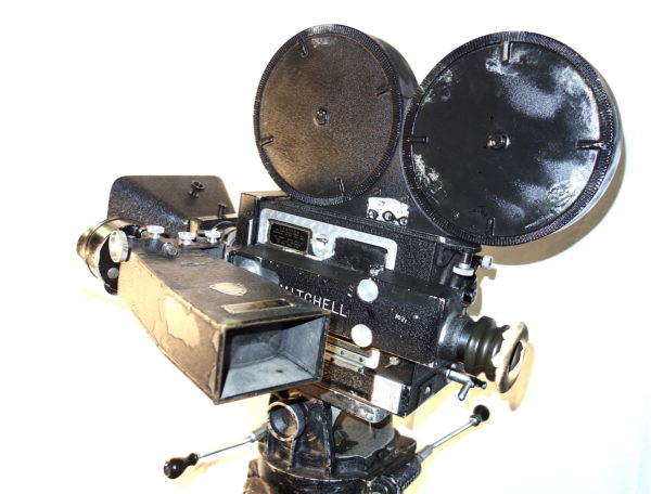 Mitchell Model A, High Speed (GC) 35mm Movie Camera From Circa 1919 Design,  Hand Crank. Display as Sculpture. Rare & Very Important Piece. Built 1953.  Has Disney Provenance. - Cinema Antiques