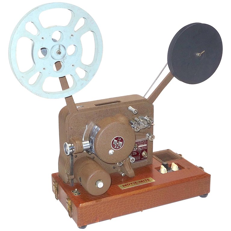 Sound and Picture Movie Projector. Art Deco, Vintage And All