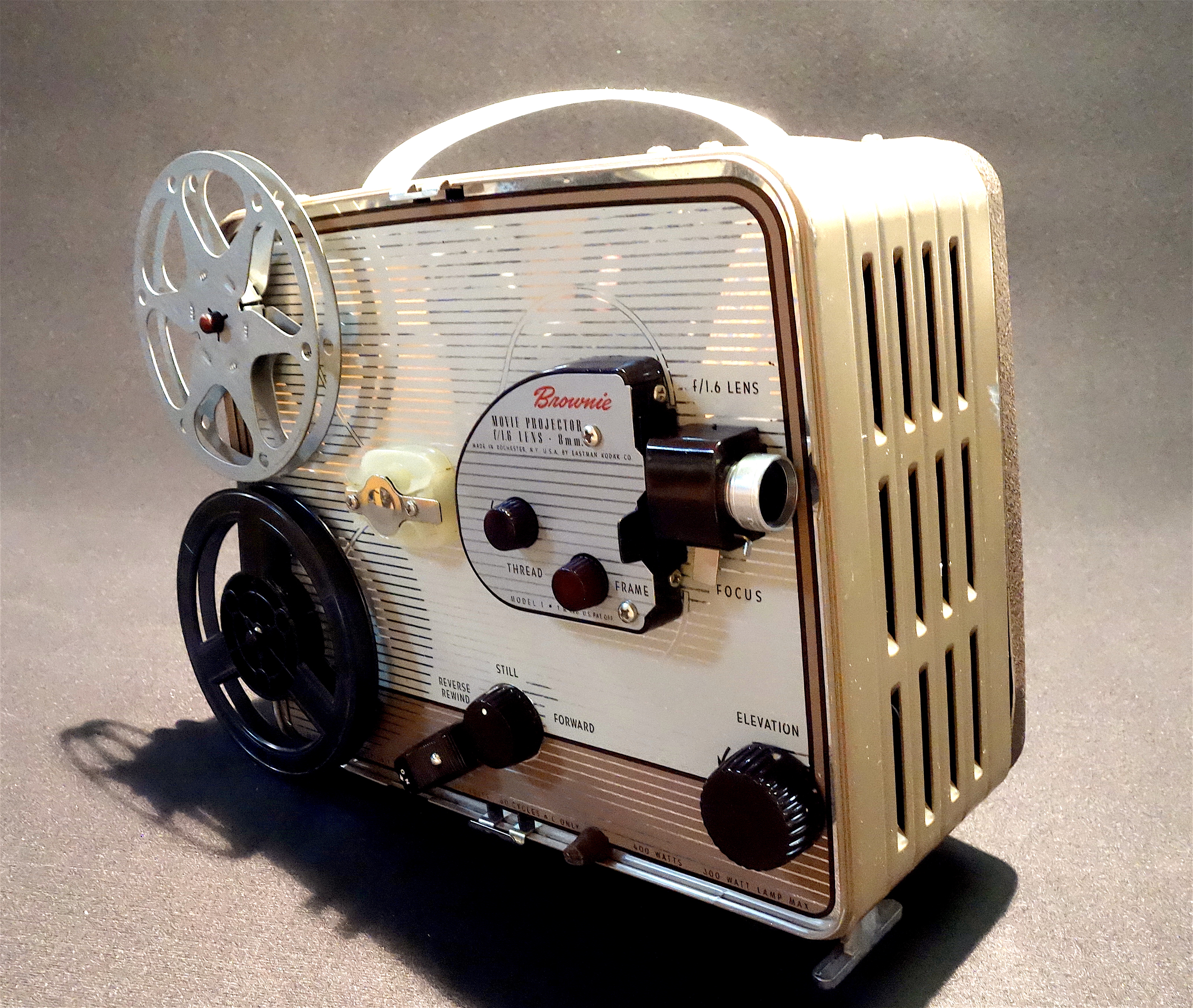 Vintage Super 8 Home Movie Projector Stock Photo - Image of