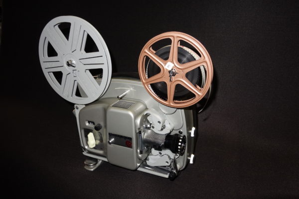 Bolex Super 8mm Cinema Projector Circa 1967 For Display Including Film and  Reels - Cinema Antiques